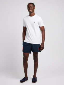 U.S. Polo Assn. Blue Mens Player 3 Swim Shorts