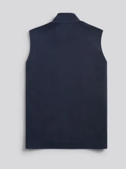 U.S. Polo Assn Blue Micro Fleece Gilet