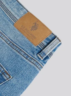 U.S. Polo Assn. Blue Straight Fit Jeans