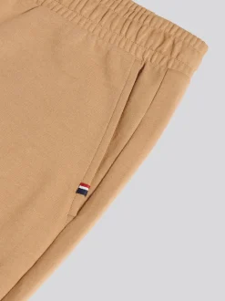 U.S. Polo Assn. Brown Mens Comfort Drawstring Smart Joggers