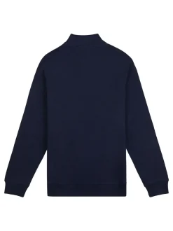 U.S. Polo Assn. Dark Blue Mens Classic Fit Quarter Zip Sweatshirt