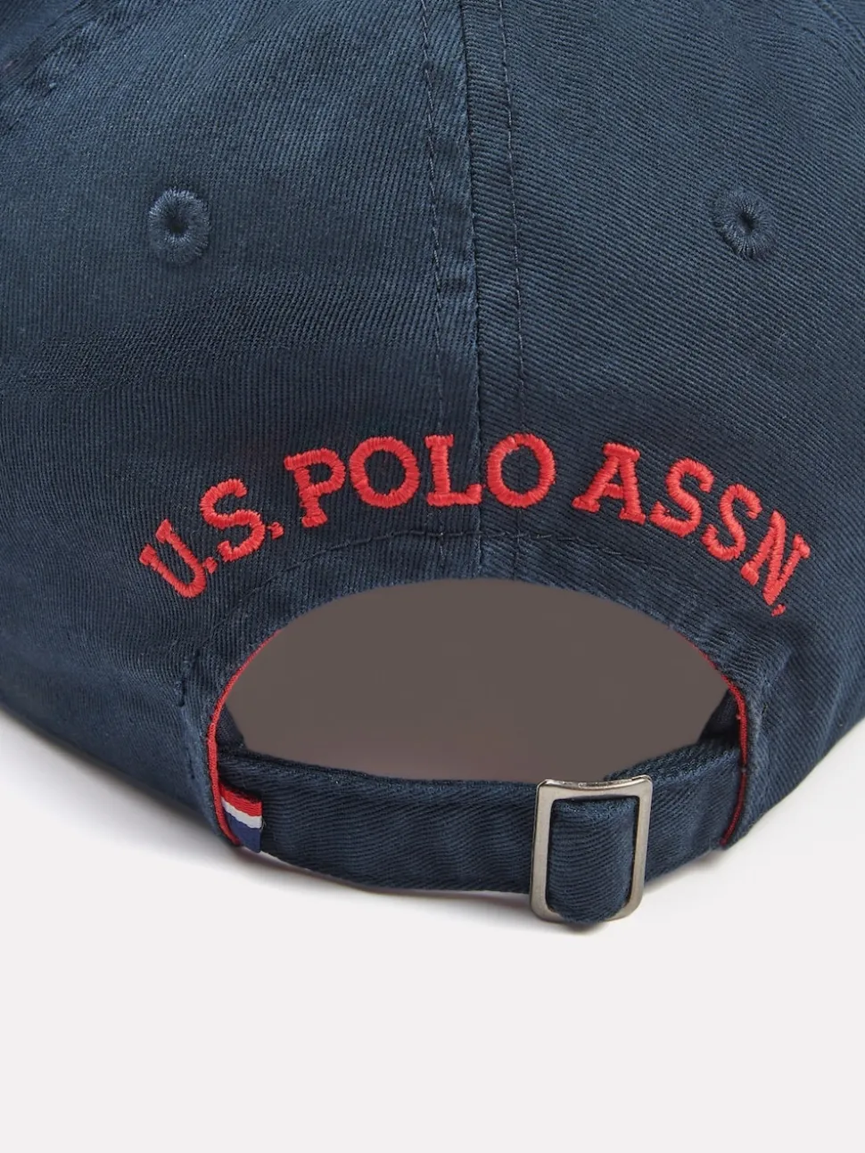 U.S. Polo Assn. Dark Blue Mens Washed Casual 100% Cotton Cap