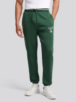 U.S. Polo Assn. Green Mens Tipped Sweat Joggers