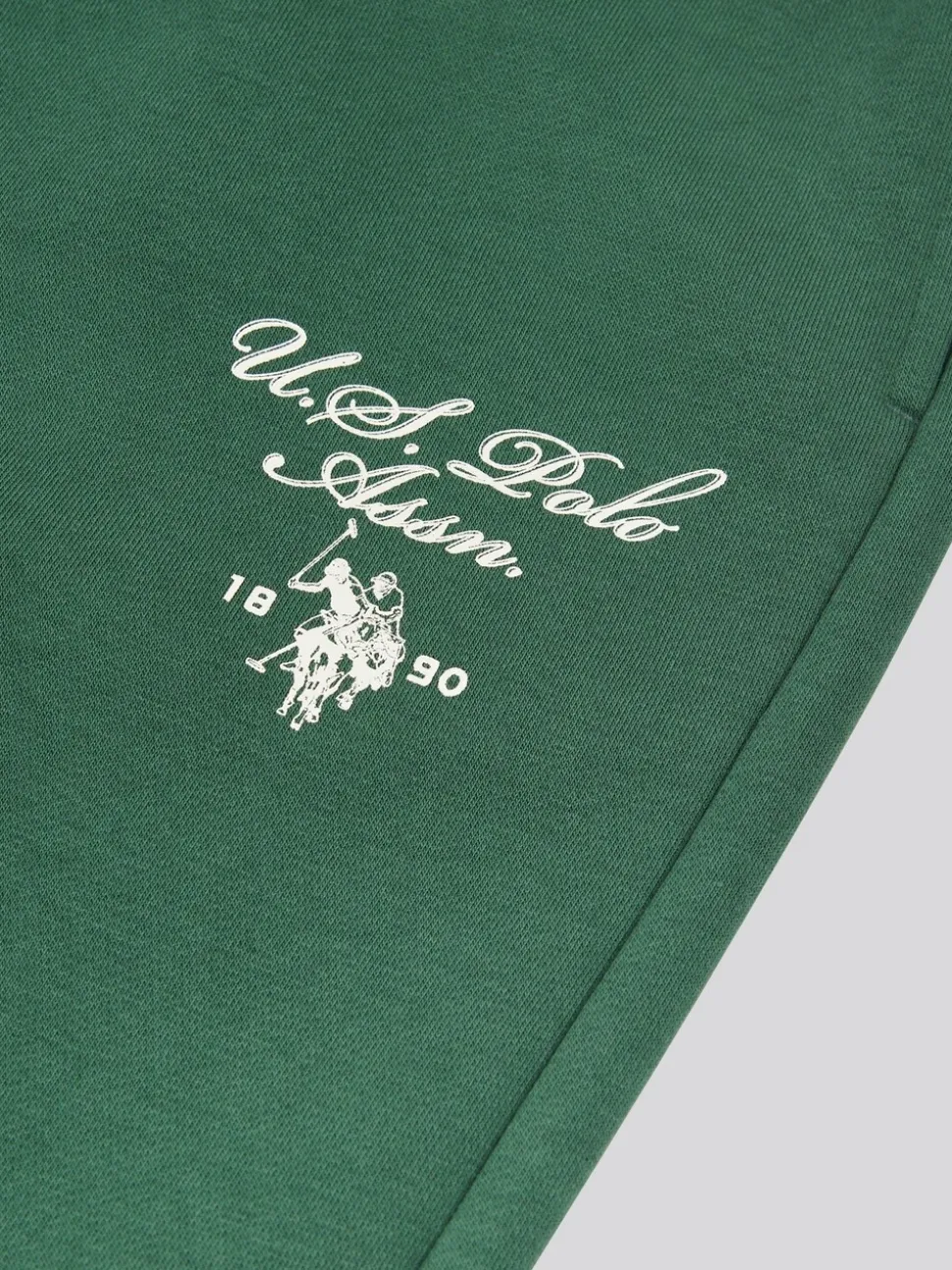 U.S. Polo Assn. Green Mens Tipped Sweat Joggers