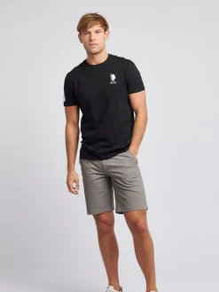 U.S. Polo Assn. Grey Classic Mens Chino Shorts