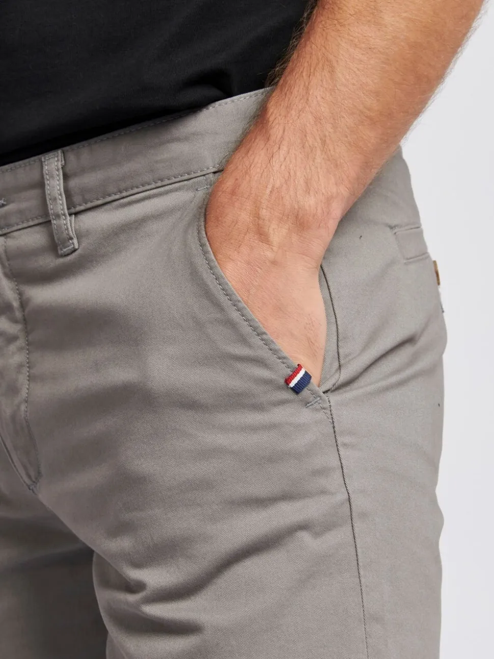 U.S. Polo Assn. Grey Classic Mens Chino Shorts