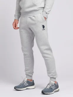 U.S. Polo Assn. Grey Mens Classic Fit Player 3 Joggers