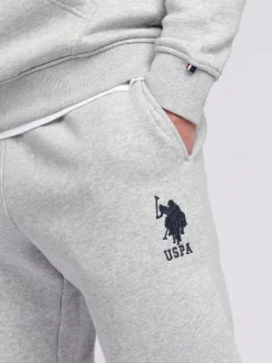 U.S. Polo Assn. Grey Mens Classic Fit Player 3 Joggers