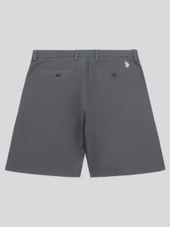 U.S. Polo Assn. Grey Mens Classic Chinos Shorts