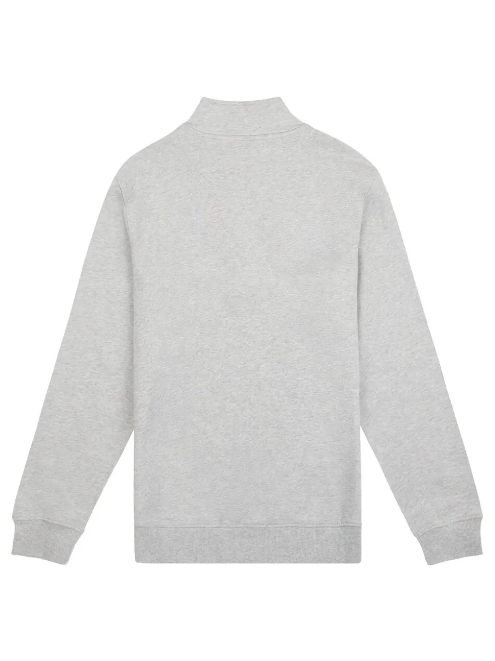 U.S. Polo Assn. Grey Mens Classic Fit Quarter Zip Sweatshirt
