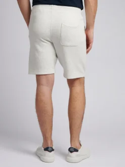 U.S. Polo Assn. Grey Mens Double Horsemen Herringbone Sweat Shorts