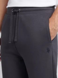 U.S. Polo Assn. Grey Mens Double Horsemen Joggers