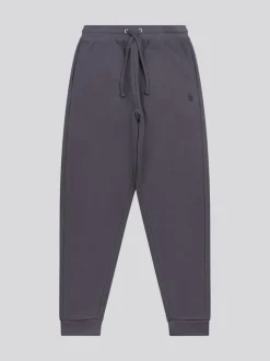 U.S. Polo Assn. Grey Mens Double Horsemen Joggers