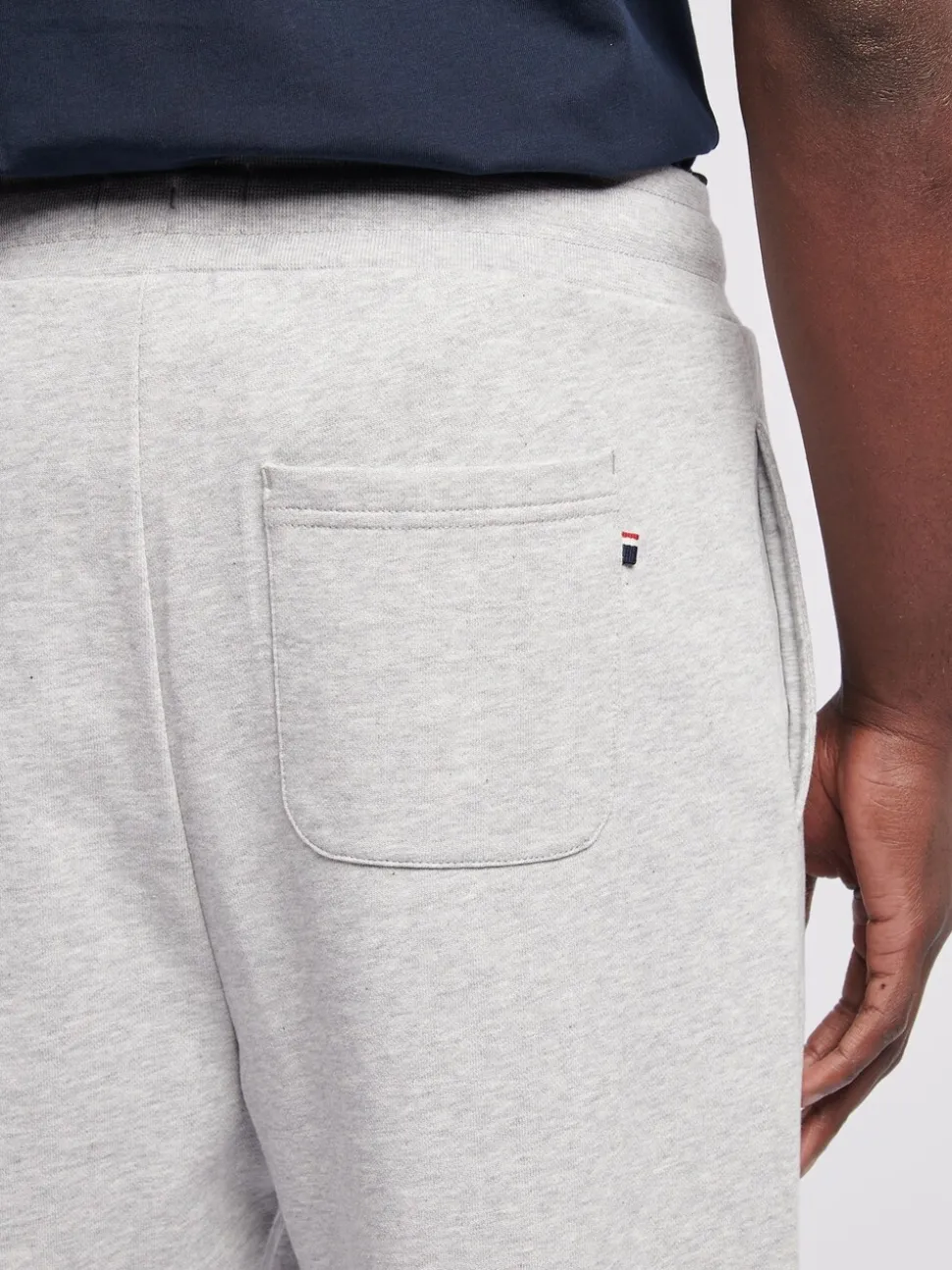 U.S. Polo Assn. Grey Mens Double Horsemen Loopback Joggers