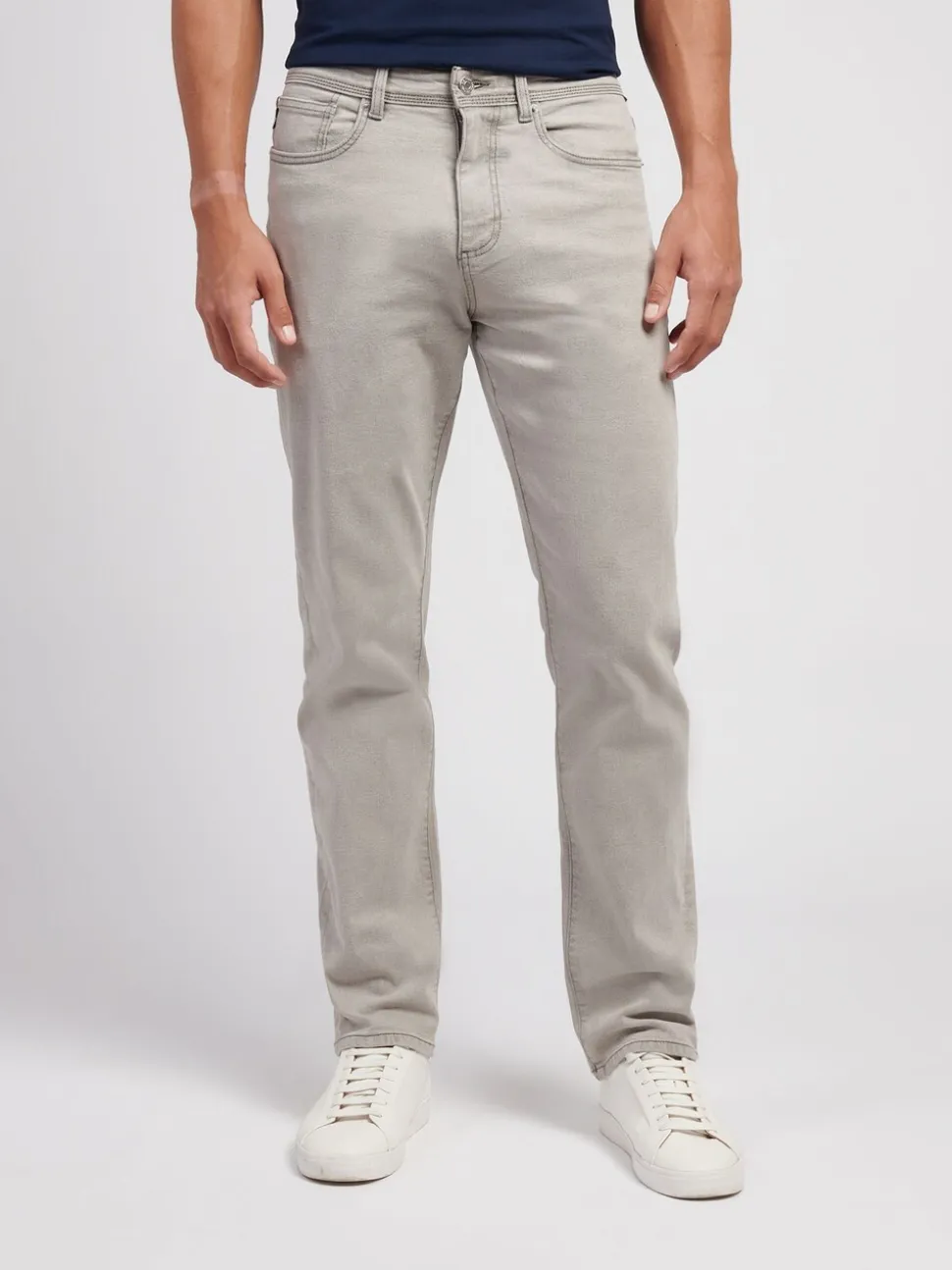 U.S. Polo Assn. Grey Straight Fit Jeans