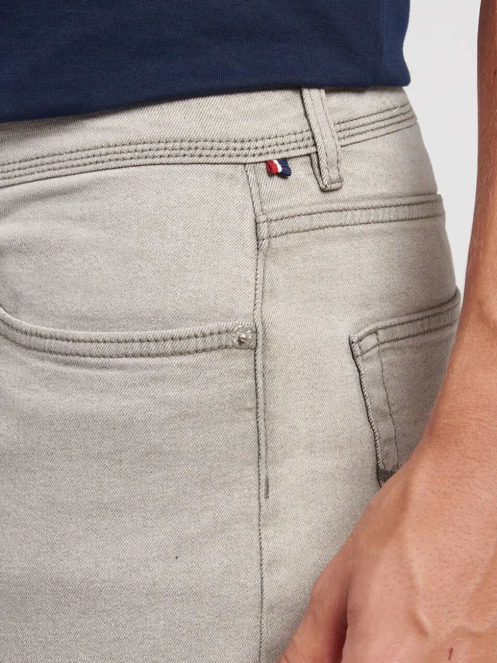 U.S. Polo Assn. Grey Straight Fit Jeans