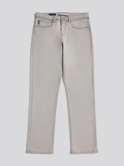 U.S. Polo Assn. Grey Straight Fit Jeans