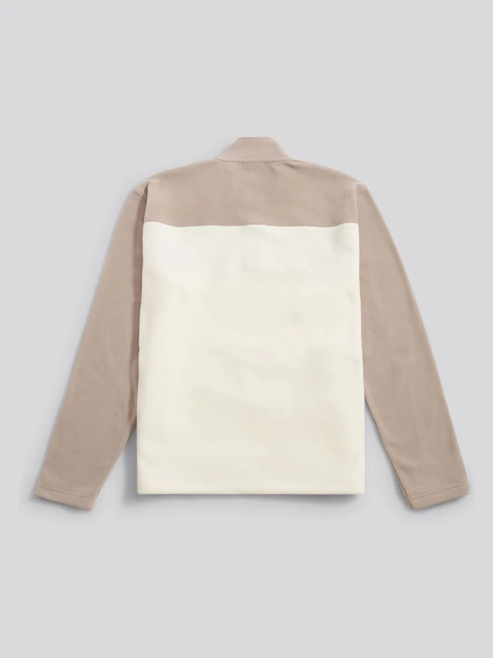 U.S. Polo Assn Natural Colour Block Micro Funnel Fleece