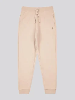 U.S. Polo Assn. Natural Mens Double Horsemen Loopback Joggers