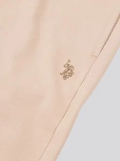 U.S. Polo Assn. Natural Mens Double Horsemen Loopback Joggers