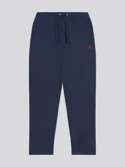 U.S. Polo Assn. Navy Blue Mens Double Horsemen Straight Leg Joggers