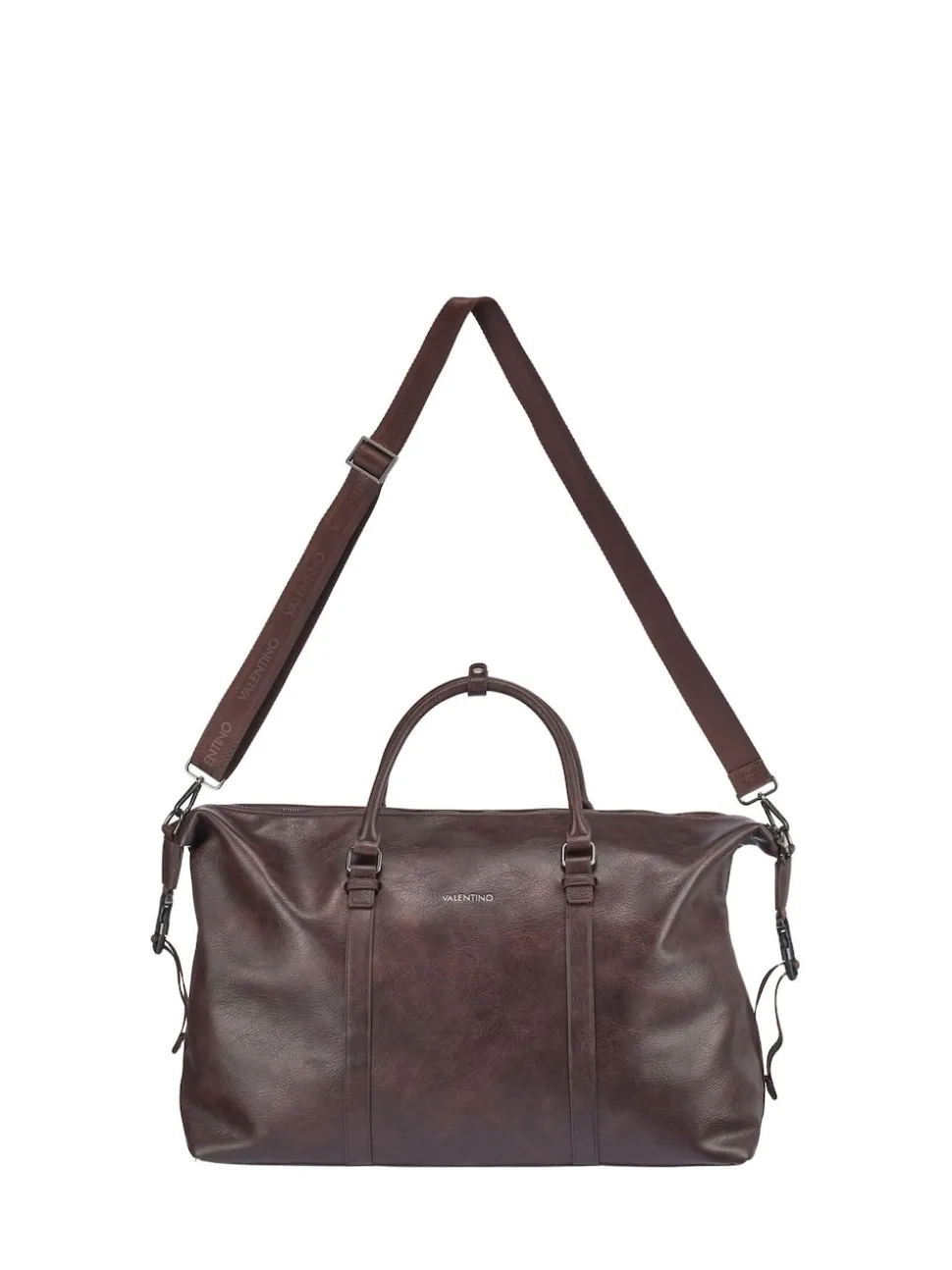 Valentino Bags Brown Infinity Hand Duffer Bag