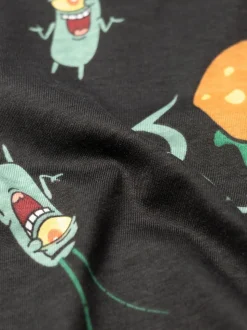 Vanilla Underground Black SpongeBob SquarePants Plankton Lounge Joggers