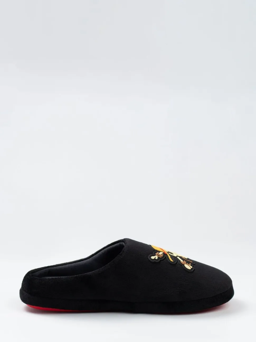 Vanilla Underground Black One Piece Mule Slippers