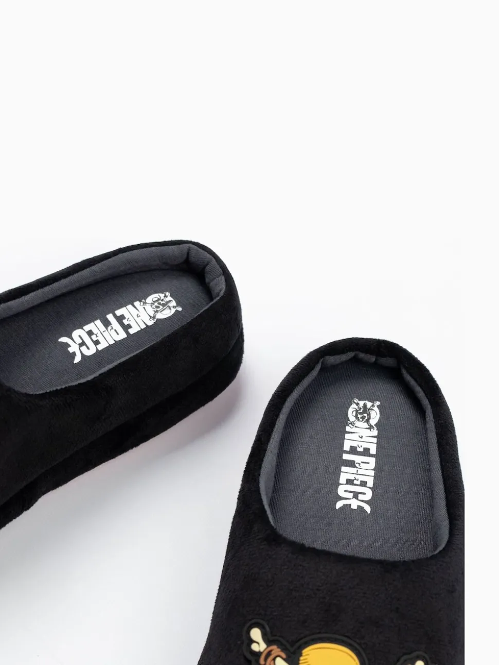 Vanilla Underground Black One Piece Mule Slippers
