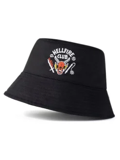 Vanilla Underground Black Stranger Things Bucket Hat