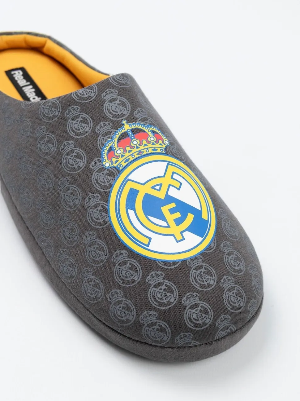 Vanilla Underground Black Real Madrid Logo Slippers