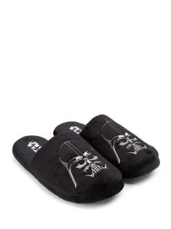 Vanilla Underground Black Slippers