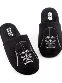 Vanilla Underground Black Slippers