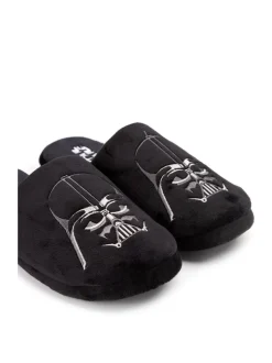 Vanilla Underground Black Slippers