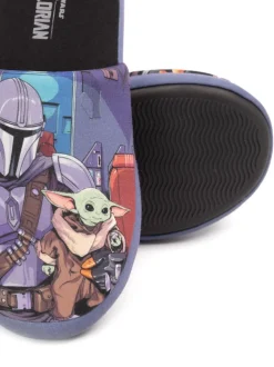 Vanilla Underground Black Star Mr Men Mr Lazy Slippers