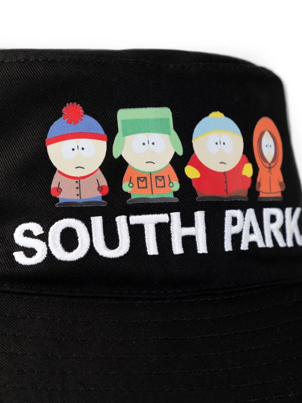 Vanilla Underground Black Mens South Park Bucket Hat