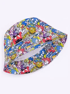 Vanilla Underground Blue Sonic Licensing Bucket Hat