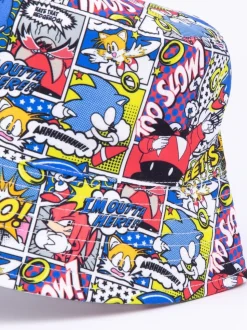 Vanilla Underground Blue Sonic Licensing Bucket Hat