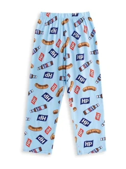 Vanilla Underground Blue Mens Heinz Multicoloured Lounge 100% Cotton Joggers