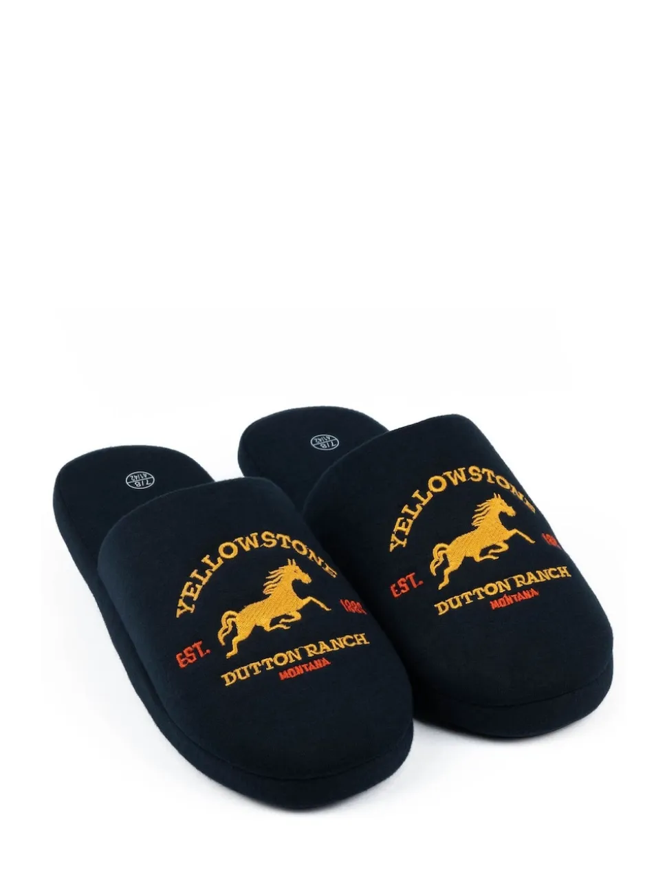 Vanilla Underground Blue Yellowstone Mule Slippers