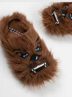 Vanilla Underground Brown Star Wars Chewbacca Slippers