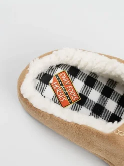 Vanilla Underground Brown Only Fools And Horses Del Boy Slippers