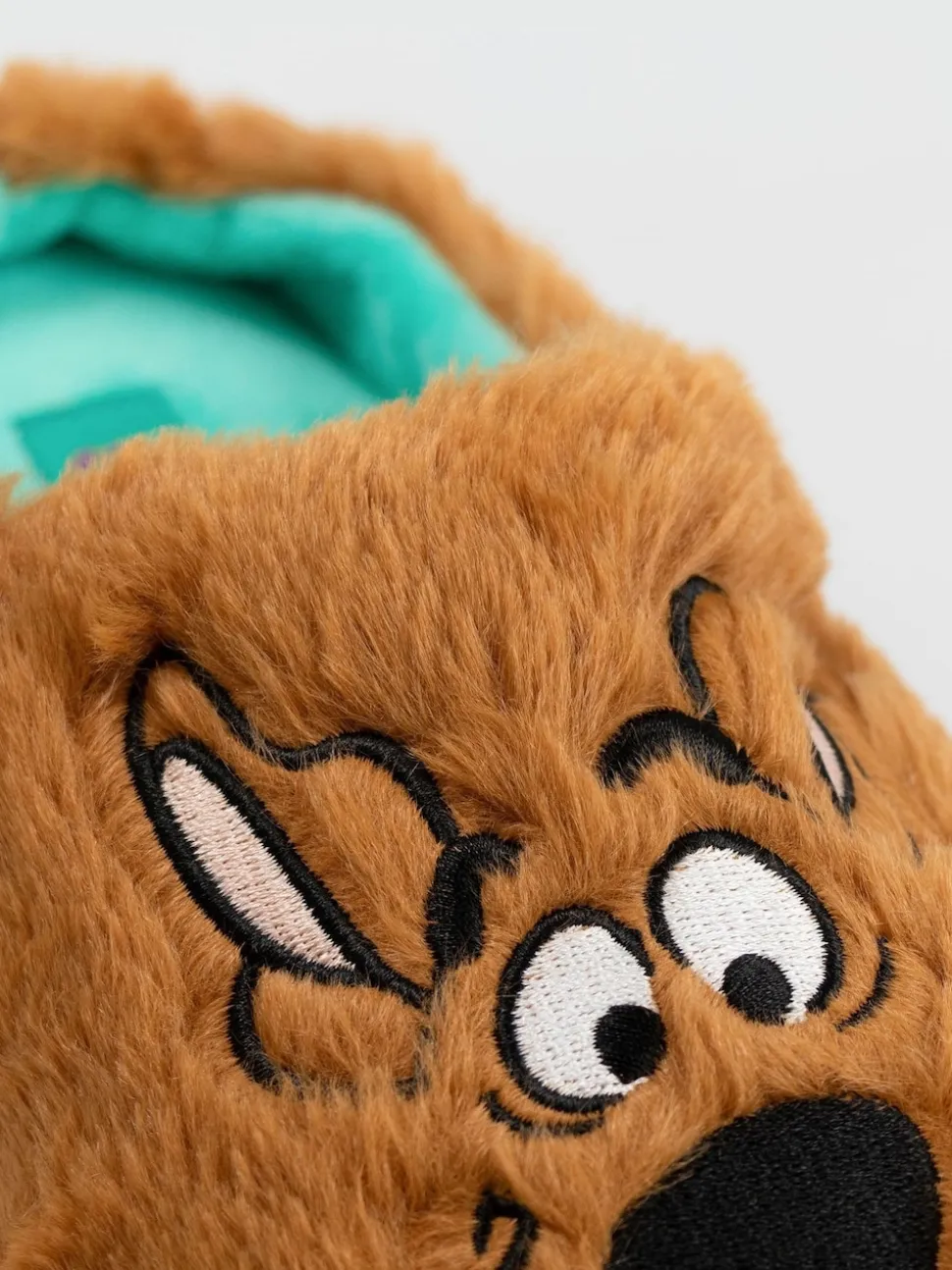 Vanilla Underground Brown Scooby Doo Character Face Slippers