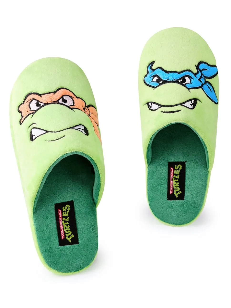Vanilla Underground Green Mens Character Slippers