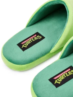 Vanilla Underground Green Mens Character Slippers