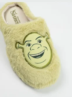 Vanilla Underground Green Shrek Character Face Slippers