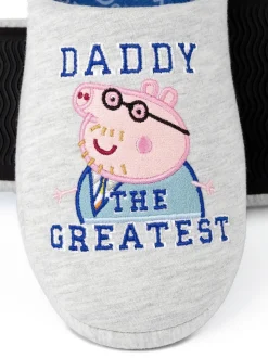 Vanilla Underground Grey Daddy Pig Mr Men Mr Lazy Slippers