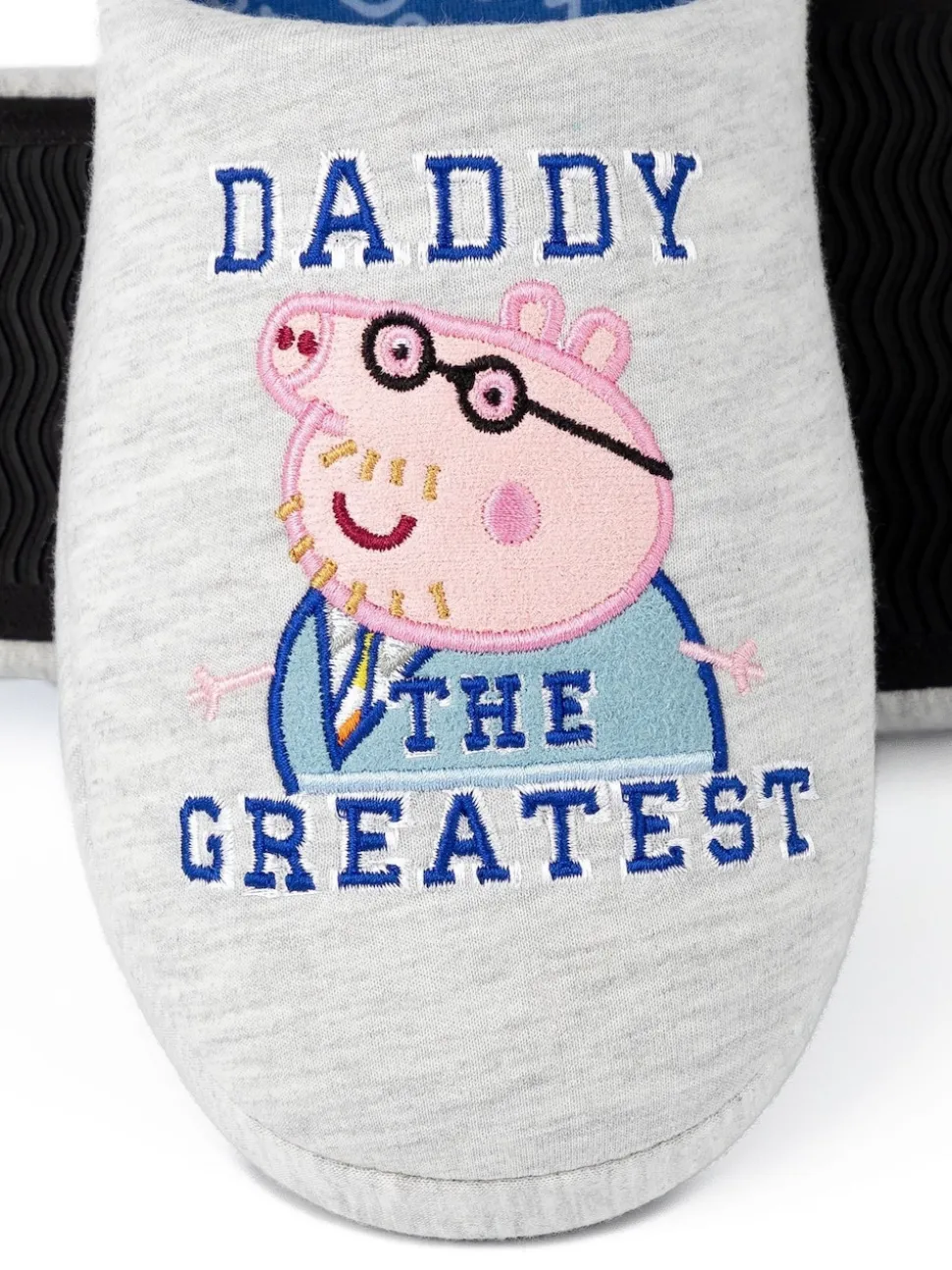 Vanilla Underground Grey Daddy Pig Mr Men Mr Lazy Slippers