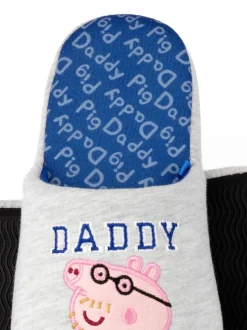 Vanilla Underground Grey Daddy Pig Mr Men Mr Lazy Slippers