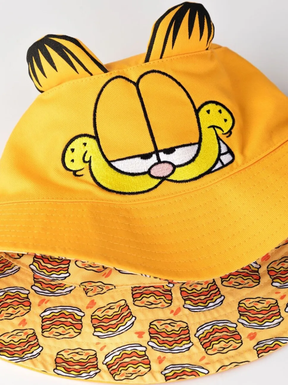 Vanilla Underground Orange Reversible Garfield Bucket Hat